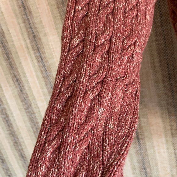 L.L. Bean Sweater Cardigan S Large Burnt Red Button Up Women Clothing Fall - Picture 4 of 4